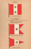 PERU FLAGS. Vice-Admiral's Flag. Squadron Captain. Captain of the Bay 1916