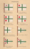 PORTUGAL FLAGS. Senior Admiral. Vice Admiral. Rear Admiral. Captain of Port 1916