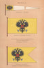 RUSSIA FLAGS. Emperor's Pendant & Standard Afloat. Empress Pendant/Standard 1916