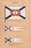 RUSSIA FLAGS. Minister of Marine's Flag & Pendant & Assistant Minister 1916