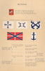RUSSIA FLAGS. Badges. Equipage of the Guard mark. Chief of Staff. General 1916