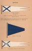 RUSSIA FLAGS. Broad Pendant Commodore. Guard Ship. Ports Commander in Chief 1916
