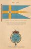SWEDEN FLAGS. Standard of the other members of the Royal Family. Arms 1916