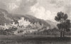Gwrych Castle, near Abergele, Denbighshire, seat of B. Hesketh. Gastineau 1835