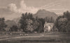 Plas Newydd, near Llangollen, Denbighshire, Wales, by Henry Gastineau 1835