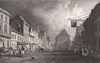 Wrexham, Denbighshire, Wales, by Henry Gastineau 1835 old antique print