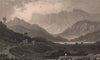 Cader Idris, near Barmouth, Merionethshire, by Henry Gastineau. Snowdonia 1835