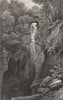 Pontarfynach, or Devil's Bridge, Cardiganshire, Wales, by Henry Gastineau 1835