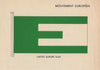 MOUVEMENT EUROPÉEN FLAG. United Europe Flag. EC EEC EU. European Union 1958