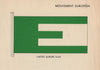 MOUVEMENT EUROPÉEN FLAG. United Europe Flag. EC EEC EU. European Union 1958