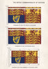 ROYAL STANDARDS. HRH The Duke of Gloucester. HRH The Princess Royal 1958 print