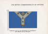 BRITISH FLAGS. Archbishop of Canterbury & Primate of all England 1958 print