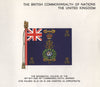 UK FLAGS. 40th, 42nd & 45th Commando, Royal Marines Regimental Colour 1958