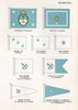 ARGENTINA FLAGS. President's Standard. Admiral of Marines. Flag Officer 1958