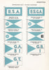 ARGENTINA AIR FORCE FLAGS Director of Military Schools Aviation Engineering 1958