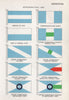 ARGENTINA ARMY FLAGS. Minister of War. Officer Commanding Army Infantry &c 1958