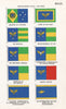 BRAZIL AIR FORCE FLAGS Minister of Aviation Chief of Air Staff Air Marshal 1958