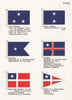 CHILE FLAGS. Vice/Rear Admiral Brigadier General Consul Governor Minister 1958