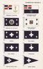DOMINICAN REPUBLIC FLAGS President's Standard C-in-C Navy Secretary Admiral 1958