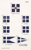 GREECE FLAGS. Admiral of Fleet. Vice/Rear-Admiral. Post Captain. Commander 1958