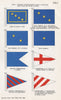 ITALY NAVY OFFICERS FLAGS. Chief of Naval Staff. Vice Admiral. Commander 1958