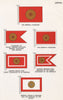 JAPAN FLAGS. Imperial Standard. Grand Empress Dowager. Regent. Crown Prince 1958