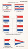 NETHERLANDS NAVY FLAGS. Minister/Secretary of State. Admiral Commodore 1958