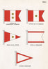 PERU FLAGS. Captain. Senior Naval Officer. Flotilla/Division Commander 1958