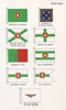 PORTUGAL FLAGS. President. Minister of National Defence/Marine/War Governor 1958