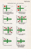 PORTUGAL NAVY FLAGS. Captain Commander Officer Arsenal Director General 1958