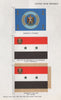UNITED ARAB REPUBLIC FLAGS. Presidents Standard, Residence Flag & Car Flag 1958