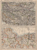 SCOTTISH  & IRISH CITIES. Edinburgh Glasgow Dublin Belfast environs 1895 map