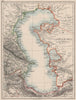 CASPIAN SEA. Baku Persia Astrakan. 