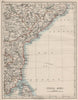 BRITISH INDIA SE.Madras Karnatak. French Karikal Pondicherry.JOHNSTON 1900 map