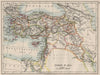 OTTOMAN TURKEY IN ASIA. Cyprus Levant Mesopotamia Palestine. JOHNSTON 1900 map