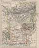 AFGHANISTAN & BALUCHISTAN. Kabul.British Baluchistan (pink).Pakistan  1900 map