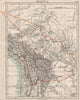 BOLIVIA. includes Acre, lost to Brazil in 1899-1903 war. JOHNSTON 1900 old map