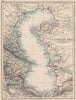 CASPIAN SEA. Baku Persia Astrakan. 