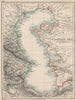 CASPIAN SEA. Baku Persia Astrakan. 