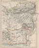 AFGHANISTAN & BALUCHISTAN. Kabul.British Baluchistan (pink).Pakistan  1903 map