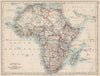 COLONIAL AFRICA. British East/Central/South Africa. Bechuanaland  1903 old map