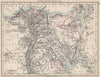LOWER EGYPT & SINAI. Provinces. Nile valley/delta. Railways.  JOHNSTON 1903 map