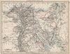 LOWER EGYPT & SINAI. Provinces. Nile valley/delta. Railways.  JOHNSTON 1903 map