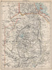 HABESH or ABYSSINIA. Tigre Amhara Shoa Godjam. Ethiopia. JOHNSTON 1903 old map