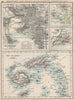 AUSTRALASIA. Melbourne plan. Fiji Viti/Vanua Levu. Otago Port Phillip 1903 map