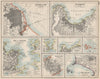 S AMERICA CITIES. Buenos Aires Rio de Janeiro Valparaiso Lima. JOHNSTON 1903 map