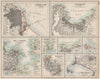 S AMERICA CITIES. Buenos Aires Rio de Janeiro Valparaiso Lima. JOHNSTON 1903 map