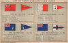 ROYAL YACHT/SAILING CLUB FLAGS. Dart. Club Nautique de Dinard. Dee. Dorset 1902