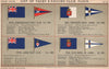 ROYAL YACHT & SAILING CLUB FLAGS. Kennebeccasis. Lisbon. Largs. Lisboa 1902