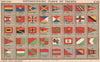 YACHT FLAGS. Red Yellow Blue. Red & Green. Red & Grey. Red, Black & Yellow 1902